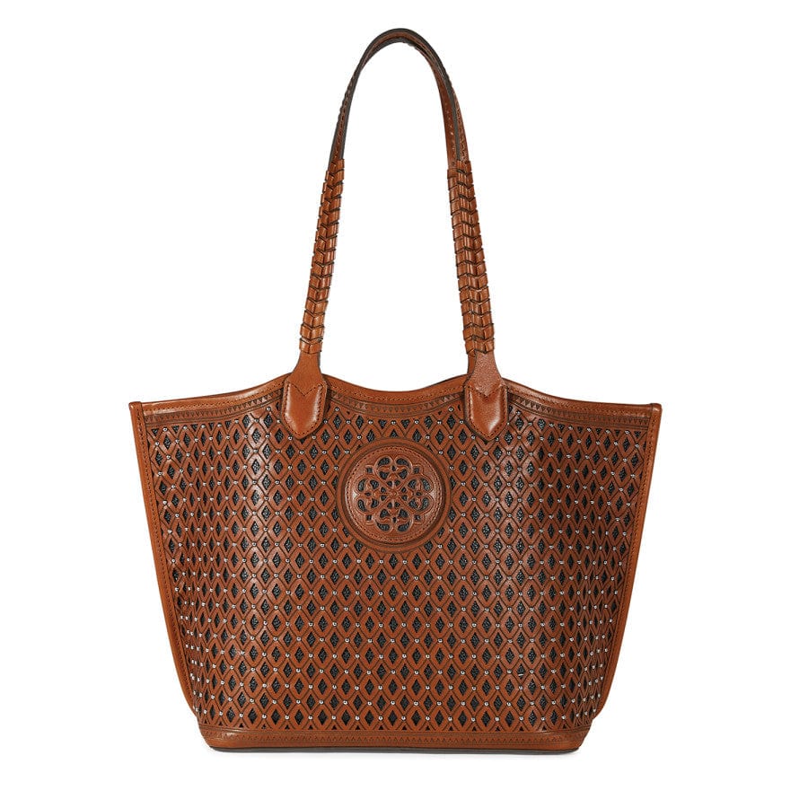 Italian Leather Tote Bag - Riva Handcrafted Venetian Design