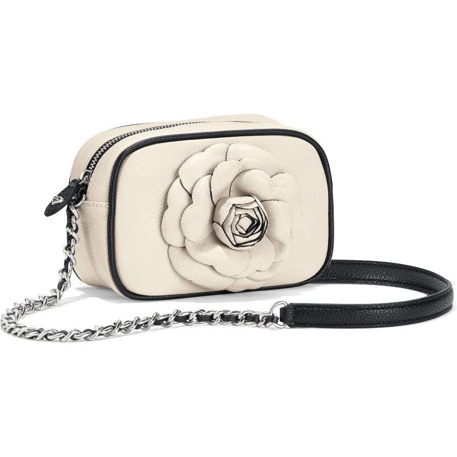 Rosie Mini Camera Bag with Hand-Curved Petals