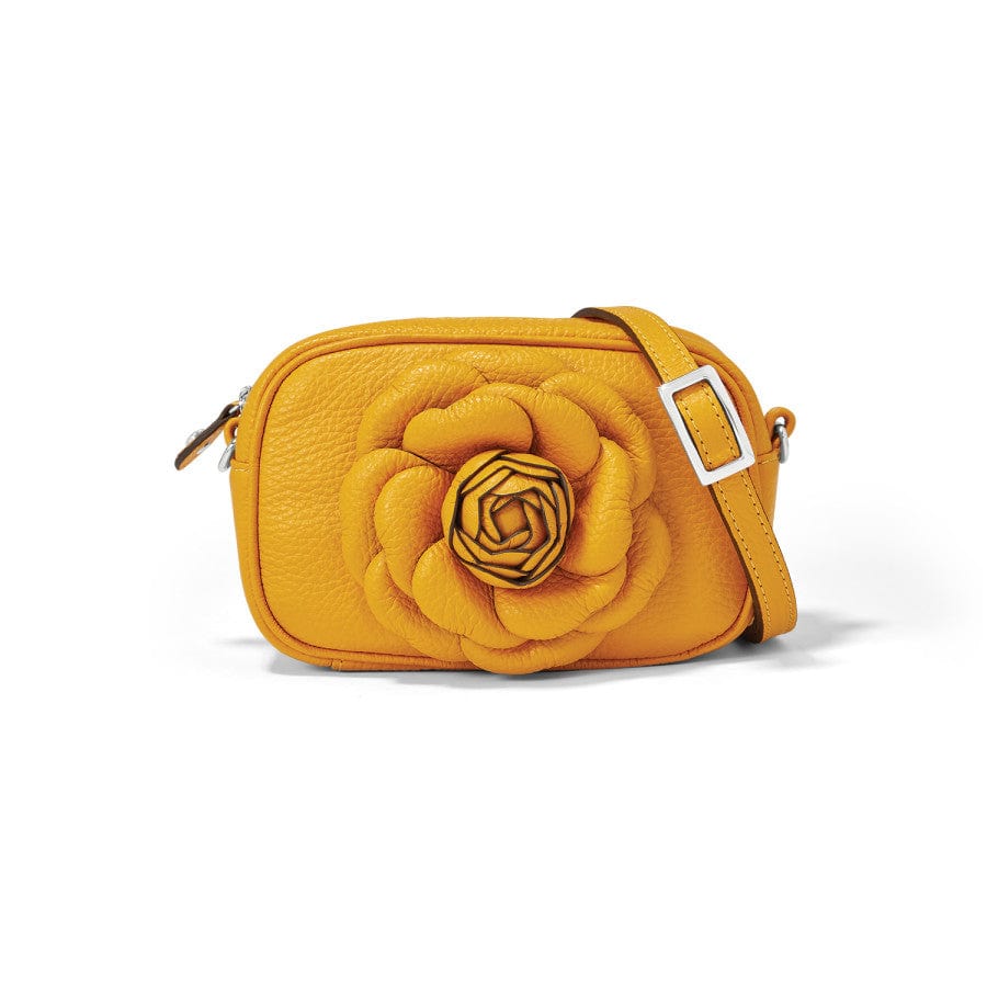 Rosie Mini Camera Bag with Hand-Curved Petals