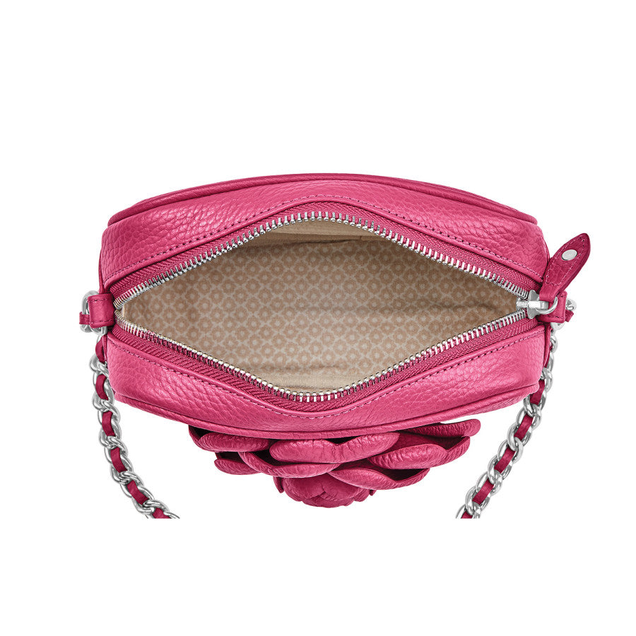 Rosie Mini Camera Bag with Hand-Curved Petals