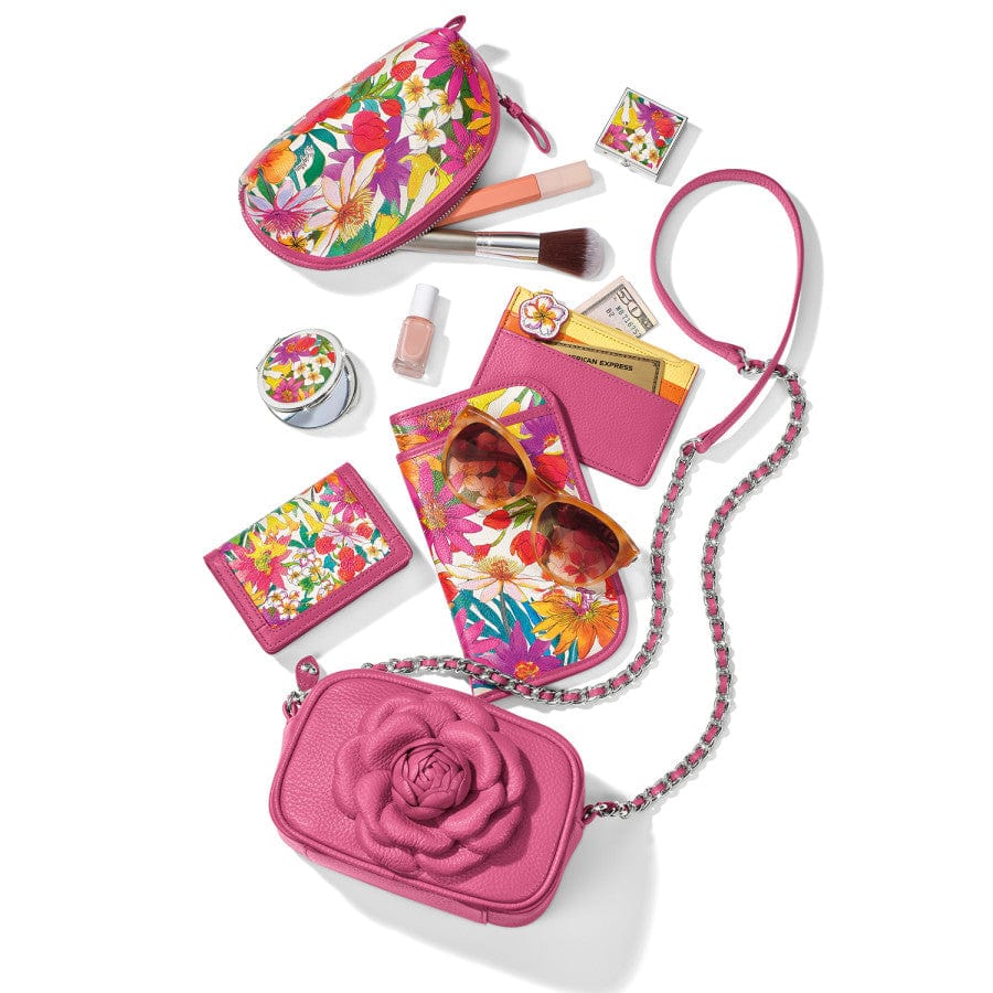 Rosie Mini Camera Bag with Hand-Curved Petals
