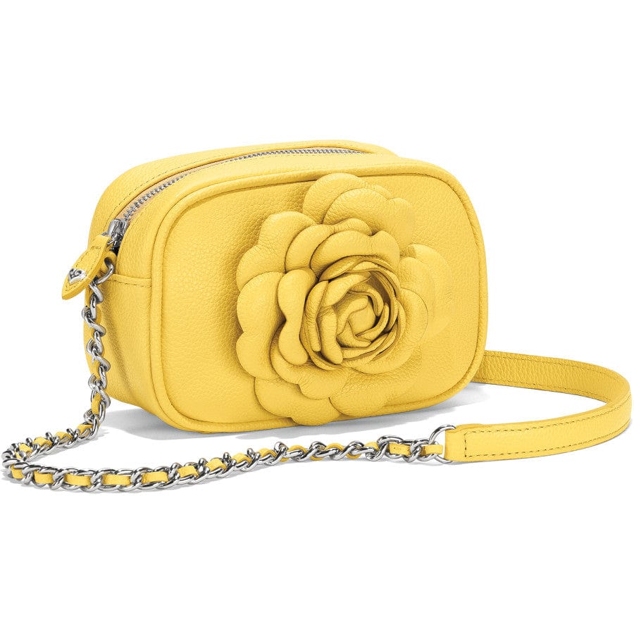 Rosie Mini Camera Bag with Hand-Curved Petals