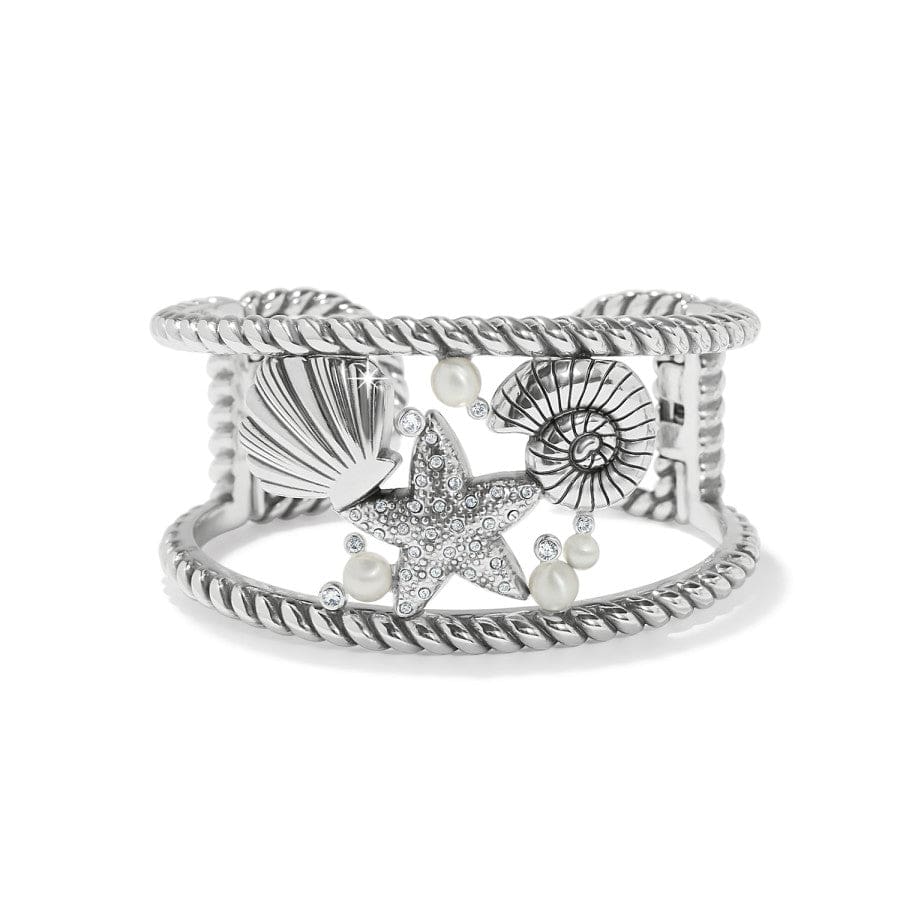 Sea Dreamer Starfish Shell Nautical Cuff Bracelet