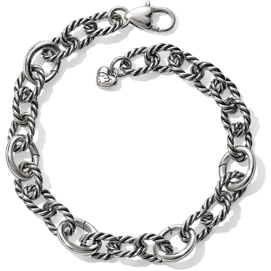 Silver Link Charm Bracelet with Interchangeable Charms – Sedona