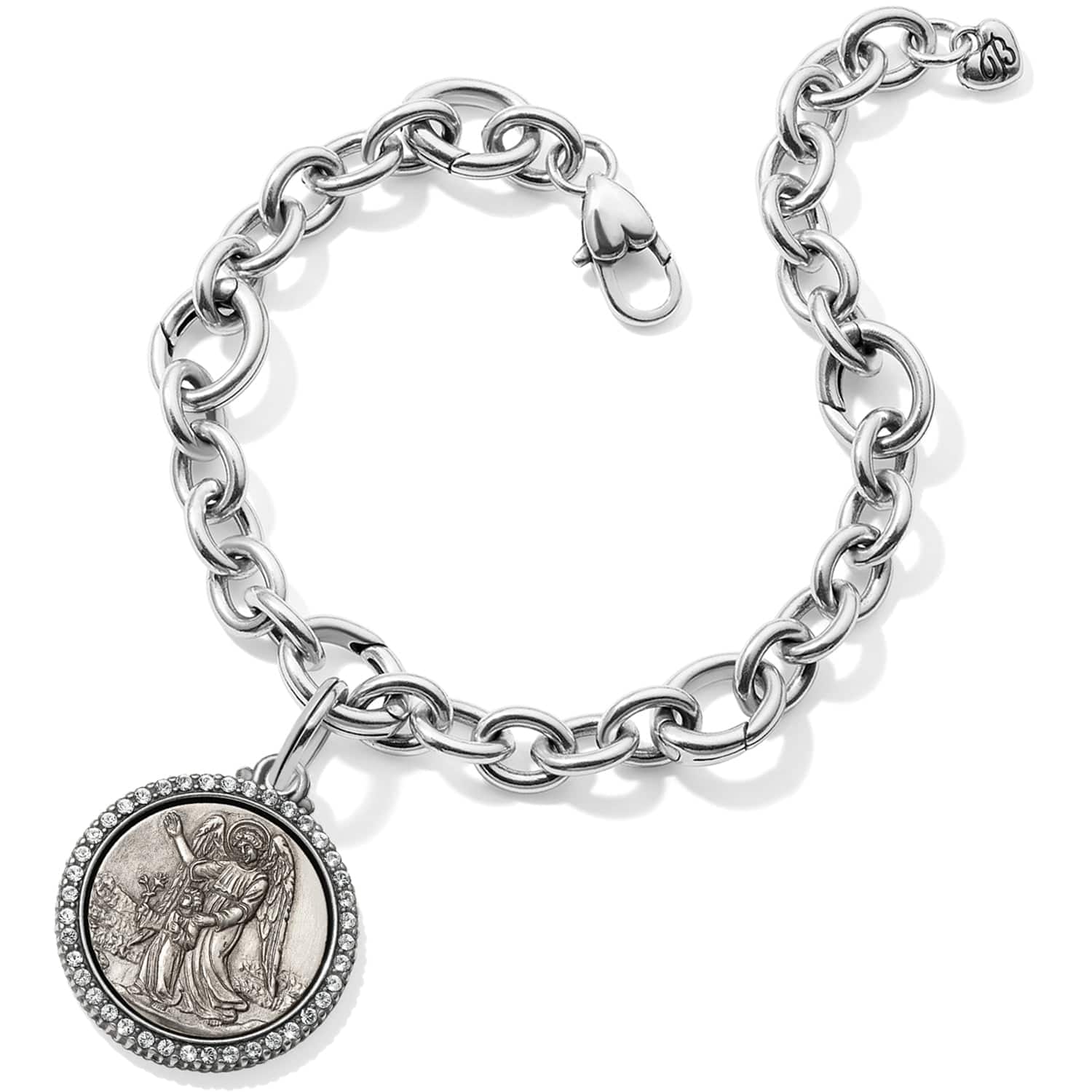 Serenity Angel Link Bracelet - Chic Handcrafted Jewelry for Women