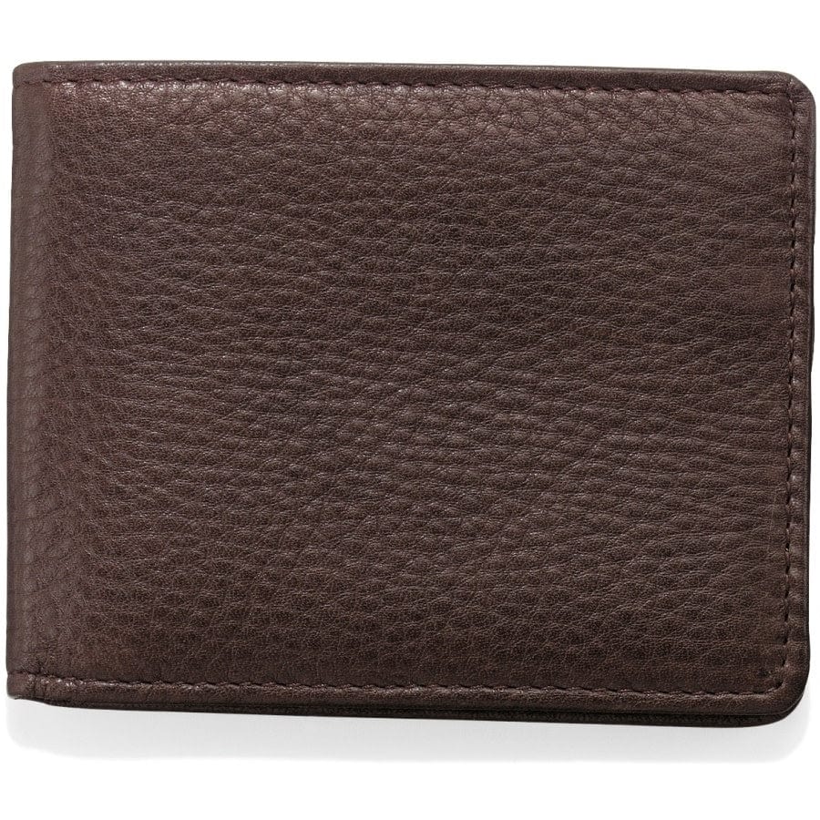 Jefferson Leather Passcase Wallet – Classic Self-Folding Design