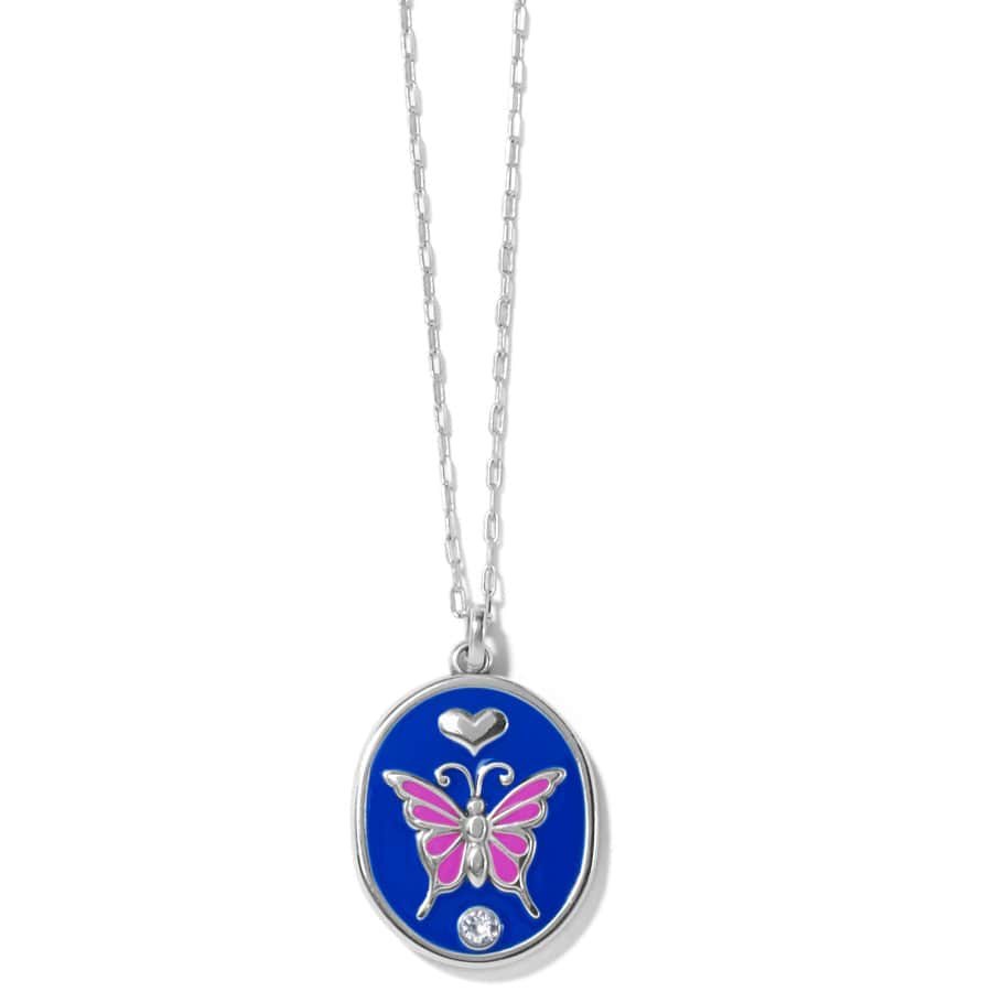 Butterfly Necklace with Inspirational Message - Simply Charming