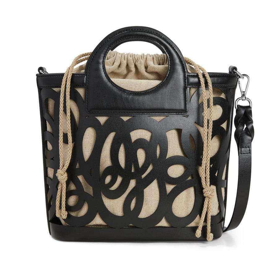 Skribbel Handcrafted Leather Tote with Scribble Design
