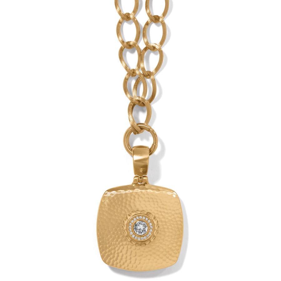 Sunshine Message Necklace with Crystals - Suisses Jewelry