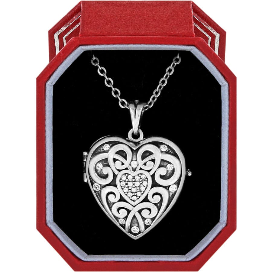 Personalized Photo Locket Necklace Gift Set in Box