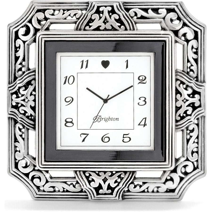 Brighton Tango Square Wall Clock – Home Decor Timepiece