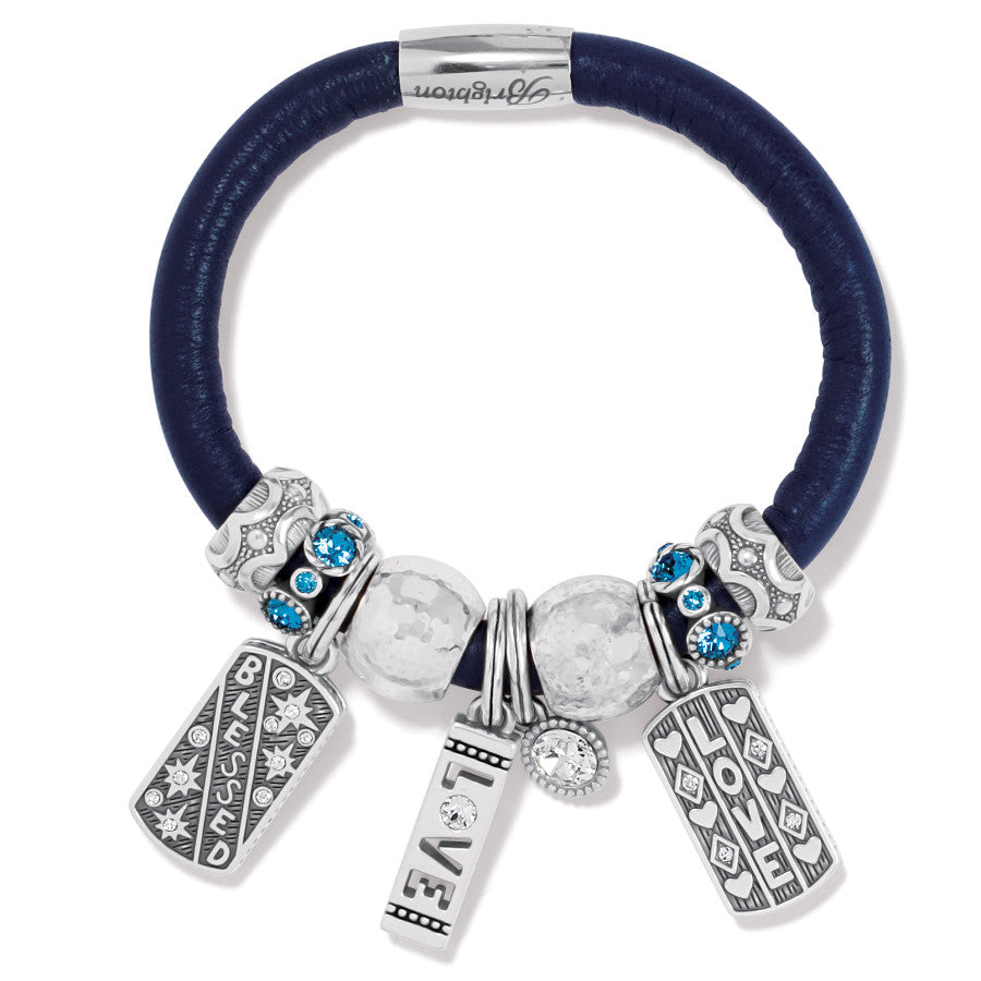 Thoughtful Engraved Love Bracelet - Sentimental Gift for Her