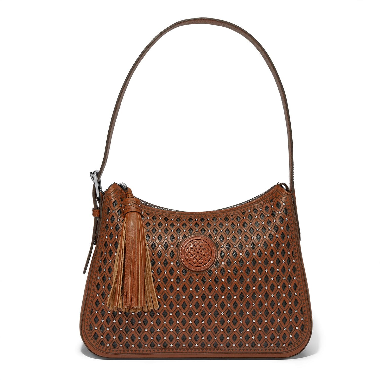Tierra Leather Shoulder Bag - Large Venice-Inspired Tote