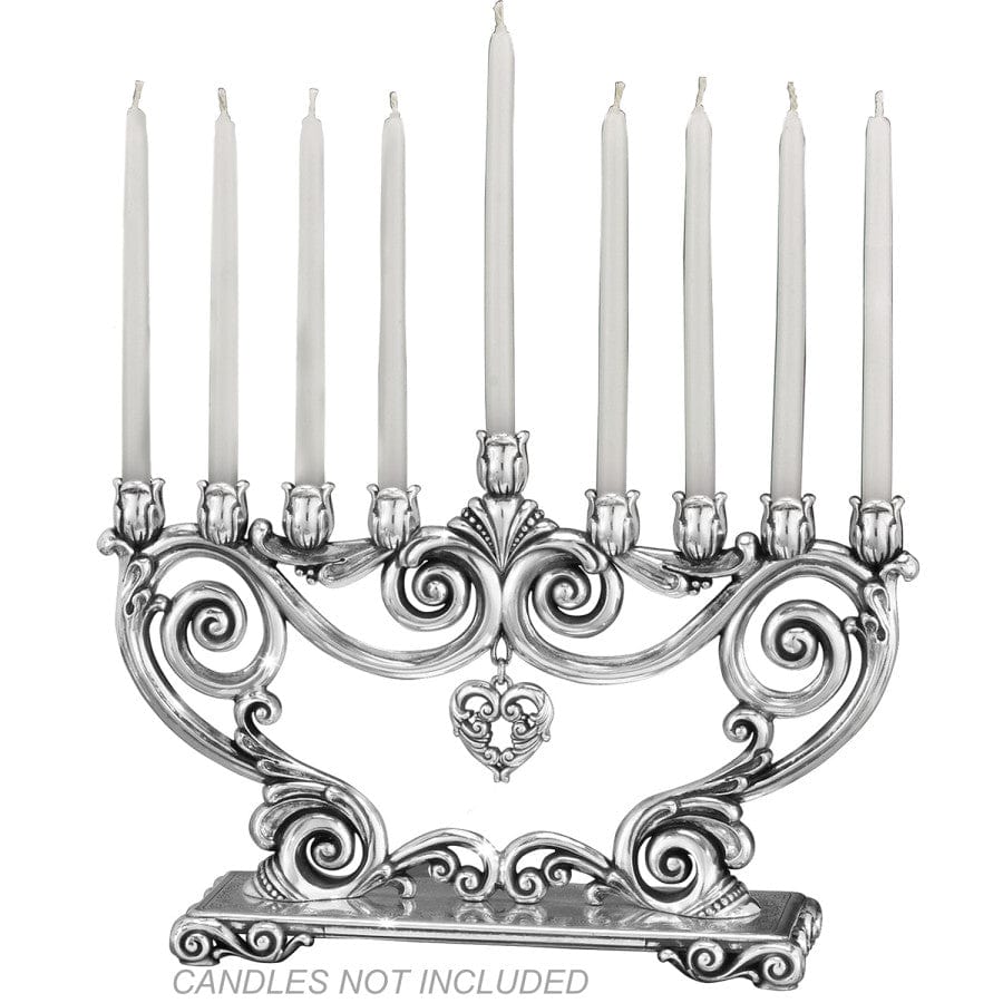 Baroque Scroll Menorah - Brighton Your Home Collection