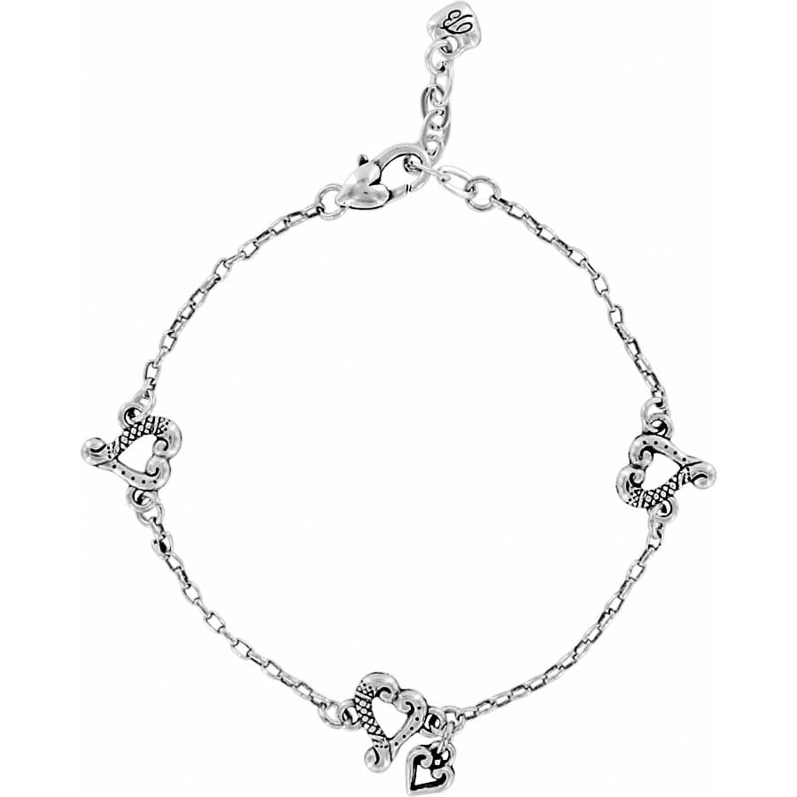 Brighton Tuscan Heart Anklet - Dainty Ankle Bracelet