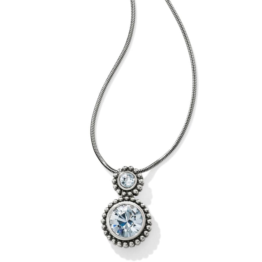 Sparkling Crystal Twinkle Duo Necklace - Fine Jewelry Pendant