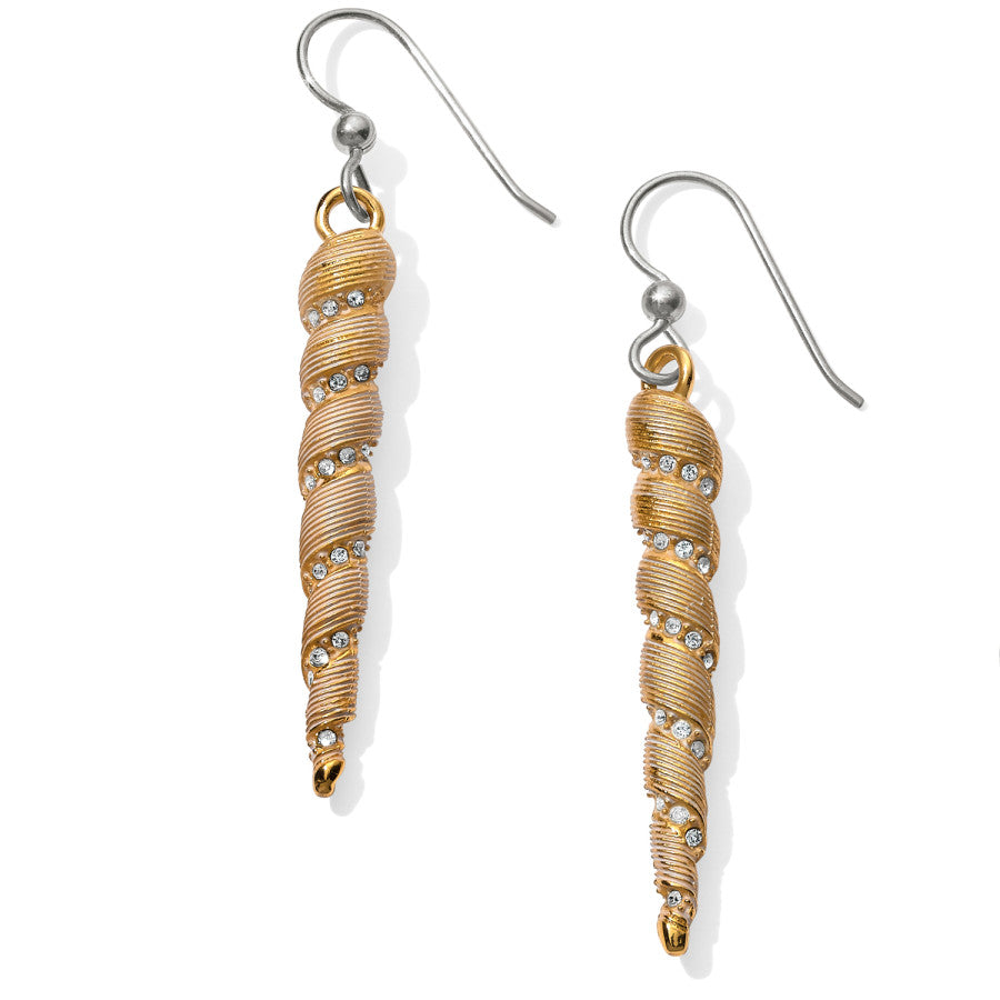 Handcrafted Shell French Wire Drop Earrings – Nautical & Chic