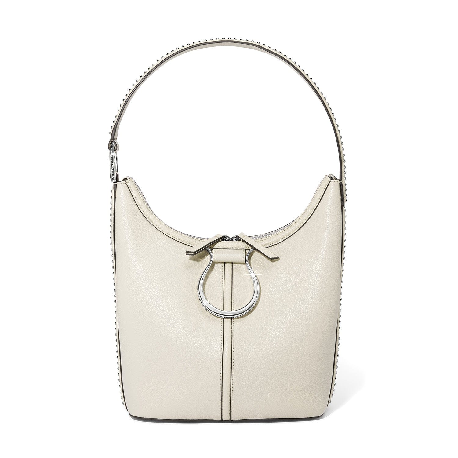 Wyatt Slouchy Shoulder Bag with Horse Bit Hardware