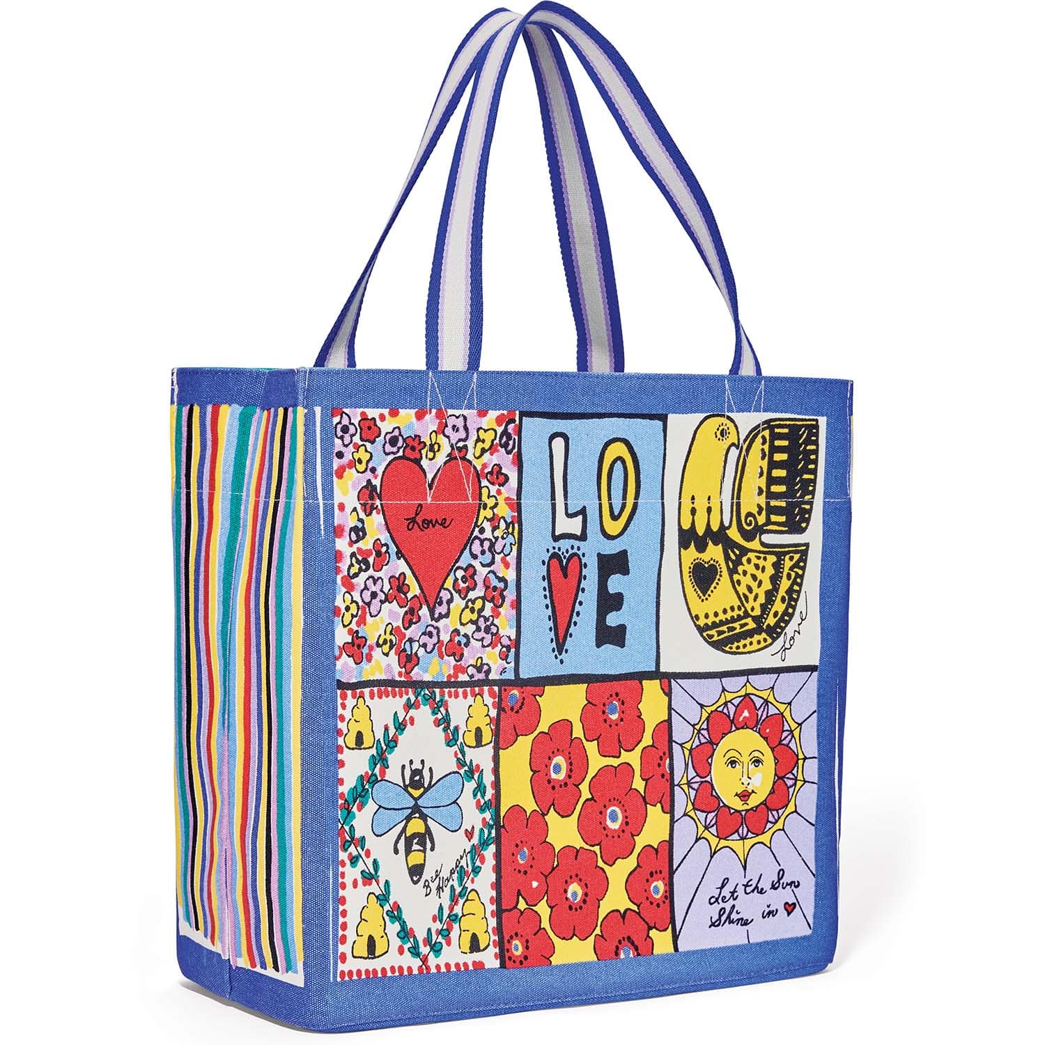 Bee-Inspired "You Warm My Heart" Tote Bag by Tom Clancy
