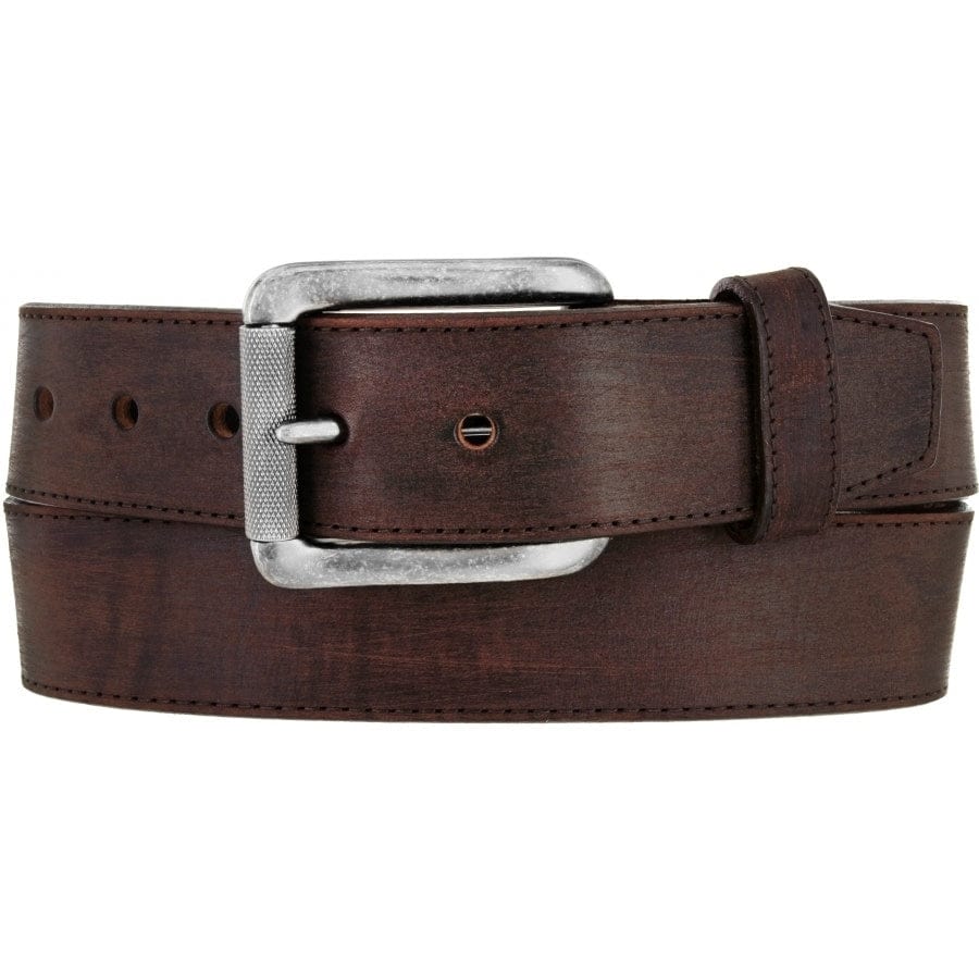 Justin Distressed Leather Bomber Belt - Handcrafted in Los Angeles