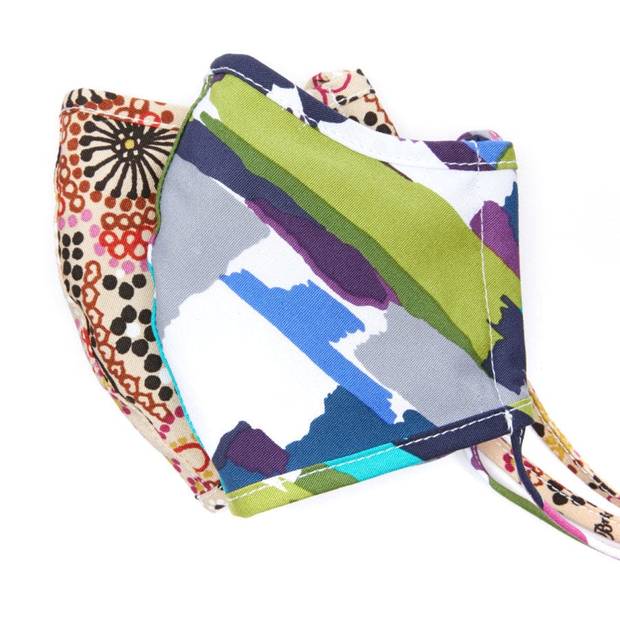 Colorful Cotton Face Mask 2-Pack – Handcrafted in Los Angeles